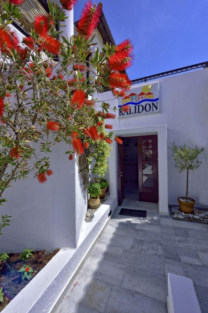 Kalidon Beach Hotel Kokkari Eksteriør billede