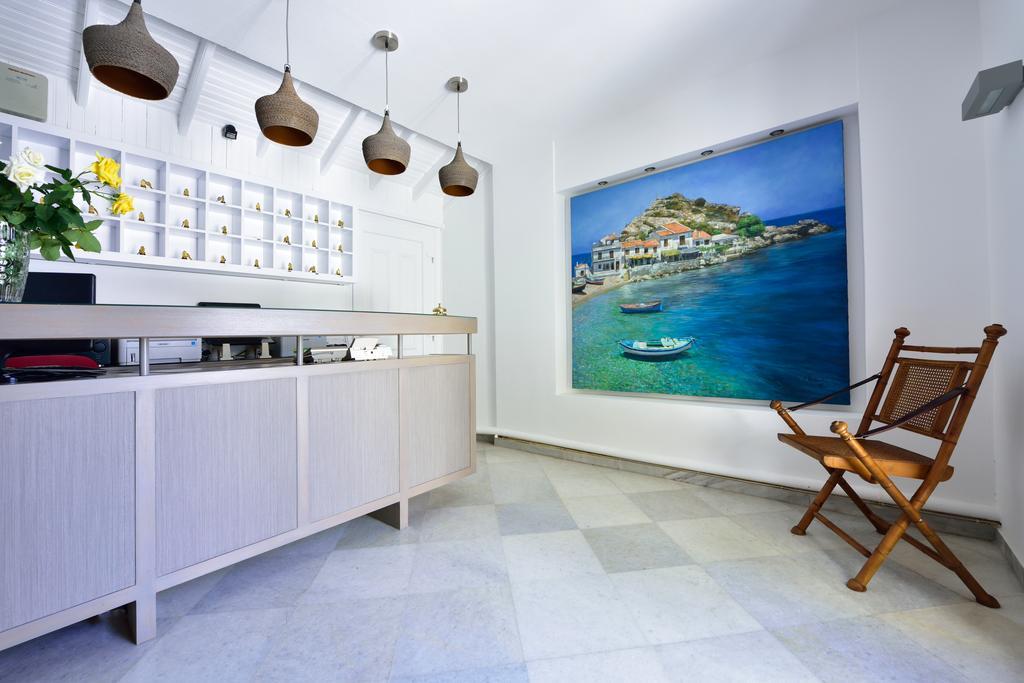 Kalidon Beach Hotel Kokkari Eksteriør billede