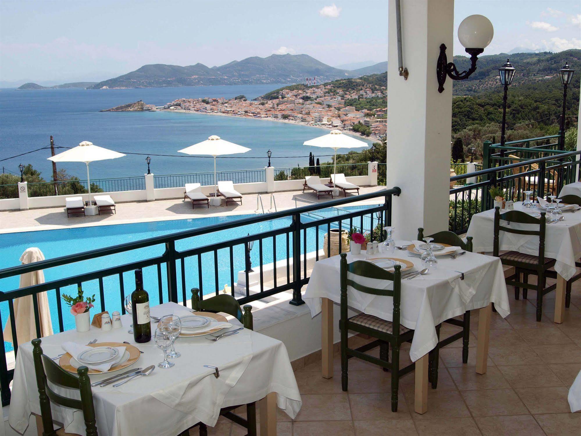 Kalidon Beach Hotel Kokkari Eksteriør billede